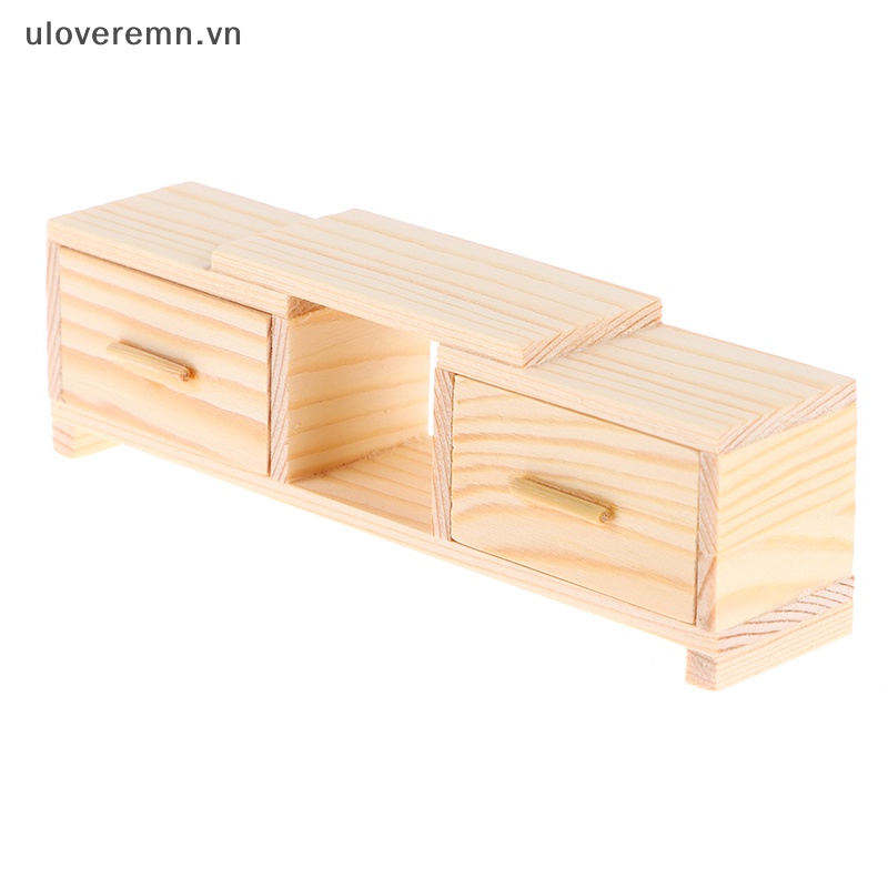 Mô Hình TV Đứng Để Bàn Trang Trí Nhà Búp Bê Tỉ Lệ 1: 12