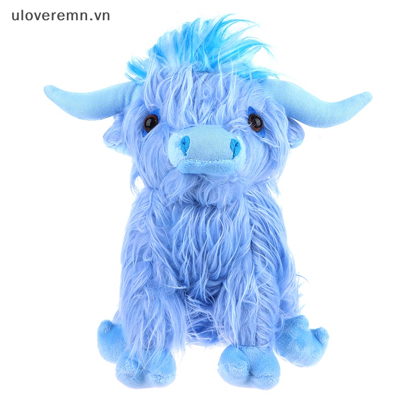 Búp Bê Nhồi Bông Hình Bò Cao 25cm Mềm Mại Trang Trí Nhà Cửa