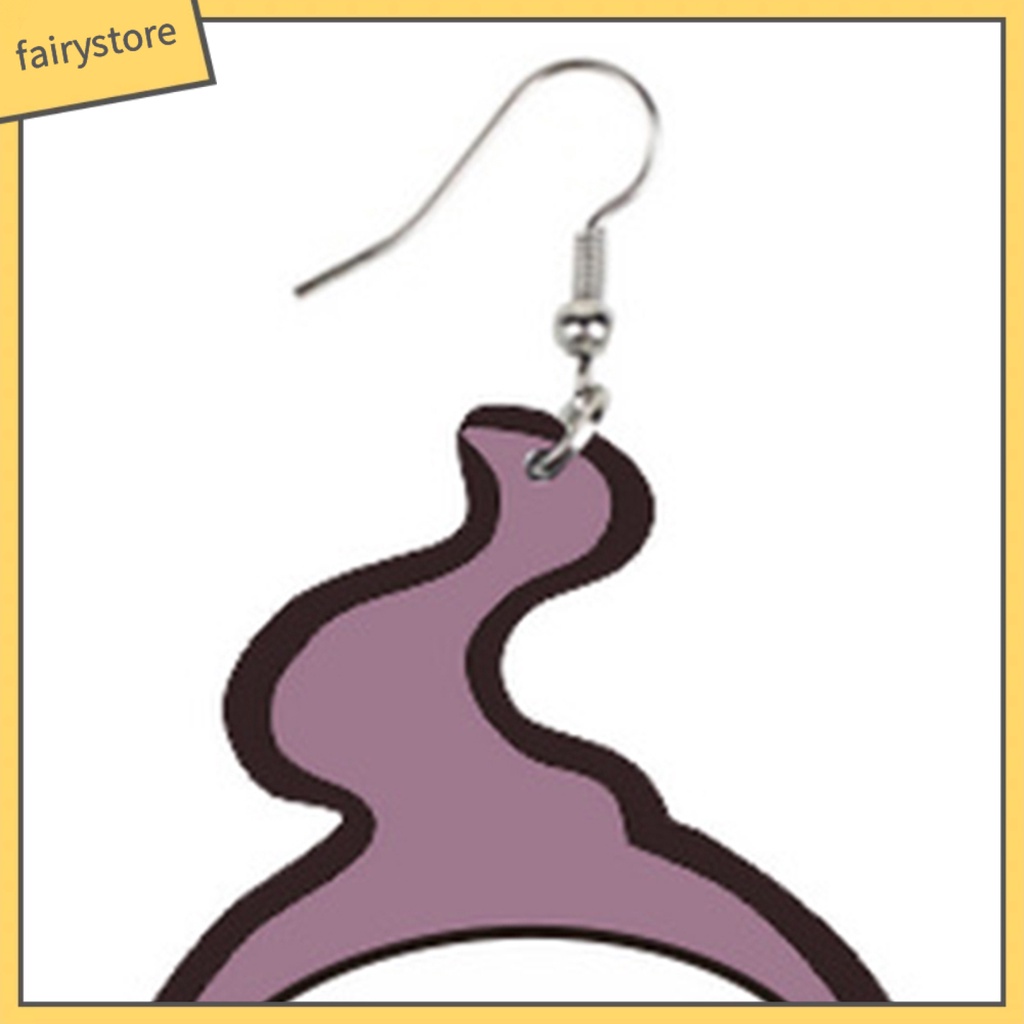 1 Đôi Bông Tai Hình Nhân Vật Hanako Kun Bằng Acrylic Sáng Tạo