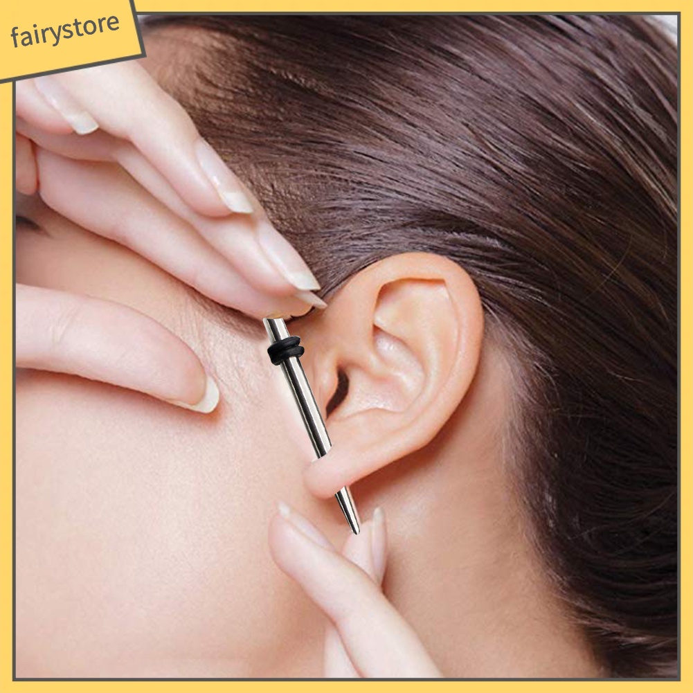 Bộ 36 Cái Khuyên Nong Tai Bằng Thép Không Gỉ Hình Nón