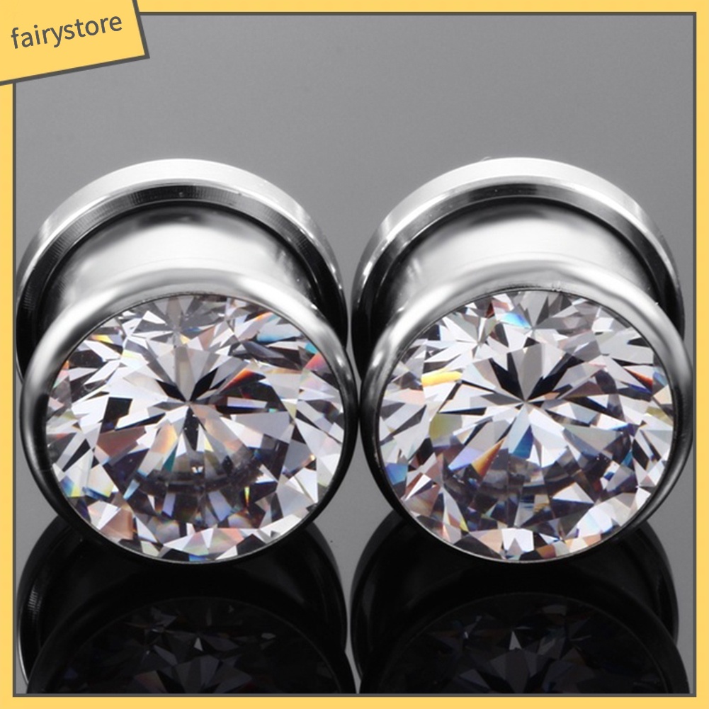 Khuyên Nong Tai Đính Đá Zircon Thời Trang