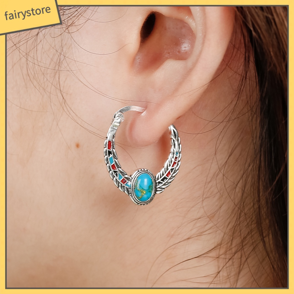 1 Đôi Bông Tai Dáng Dài Thiết Kế Tinh Tế Thời Trang Dự Tiệc Cho Nữ