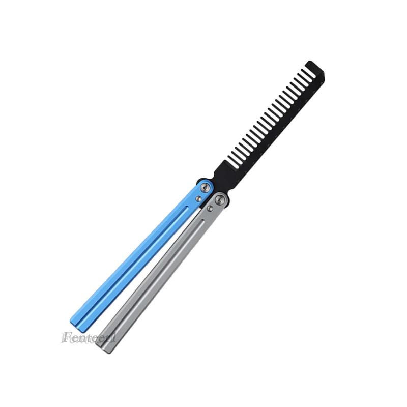 Lược Gấp Chải Tóc Fenteer1 Bằng Kim Loại Dùng Trong Nhà Và Ngoài Trời