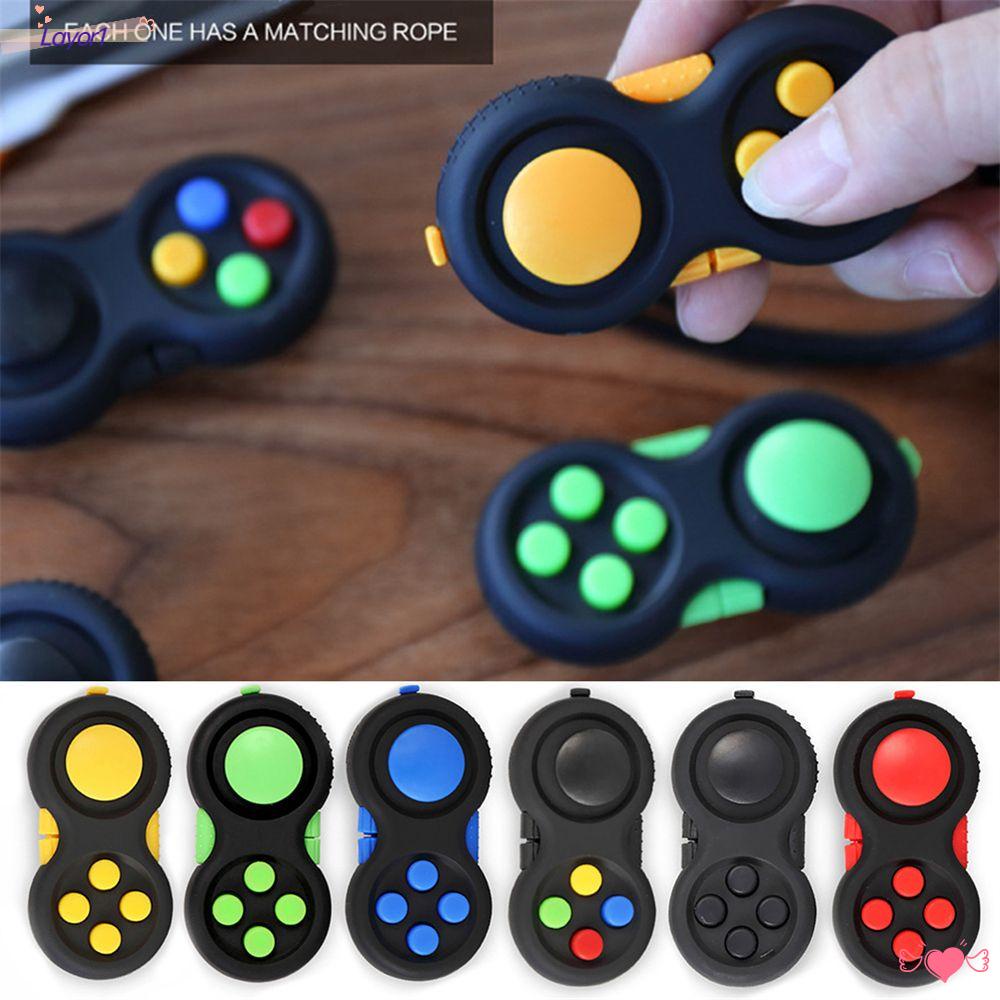 Đồ Chơi Nút Xoay Có Móc Khóa Gắn Điện Thoại Di Động Chơi Game LAYOR1