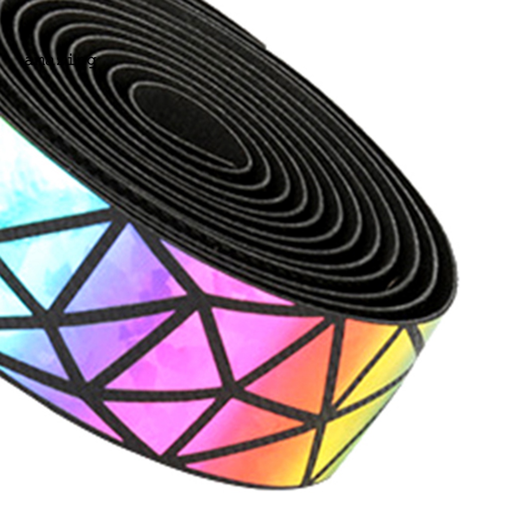 [AM] Dây Quấn Tay Lái Xe Đạp Leo Núi Bằng Xốp EVA Giả Da Họa Tiết Tam Giác Hấp Thụ Sốc