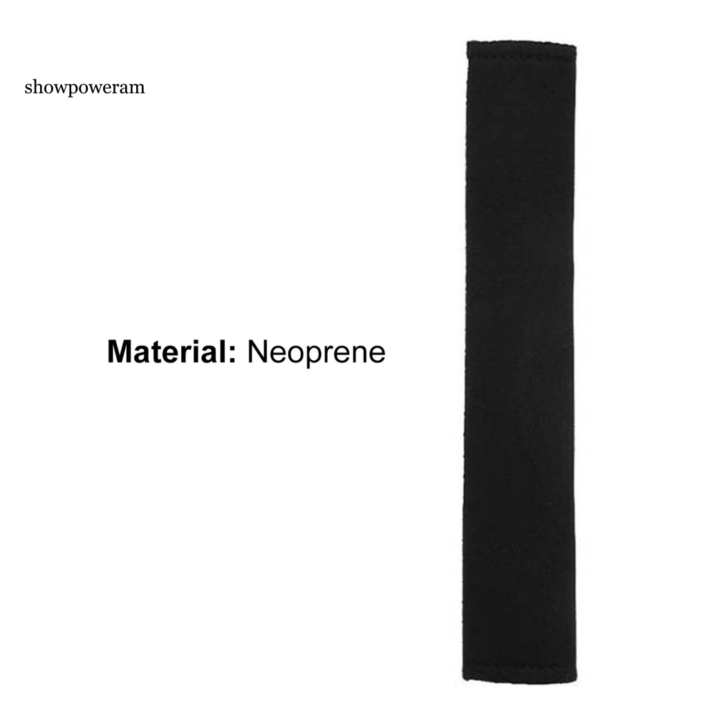 Miếng Dán Bảo Vệ Khung Xe Đạp Chống Trầy Xước Bằng Vải Neoprene Màu Đen Có Móc Xích Tiện Dụng
