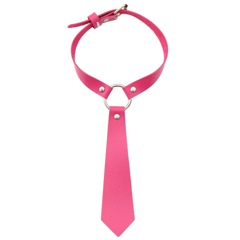 Vòng Cổ Choker Da Mềm Có Thể Điều Chỉnh Phong Cách Punk Cá Tính