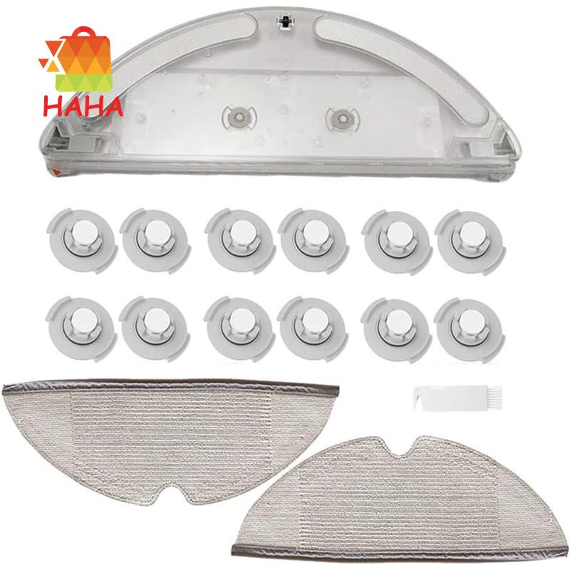 1 Thùng Nước + 2 Khăn Lau + 12 Bộ Lọc Bình Chứa Nước Thay Thế Cho Xiaomi Roborock S50 S51 S55 S6 T61