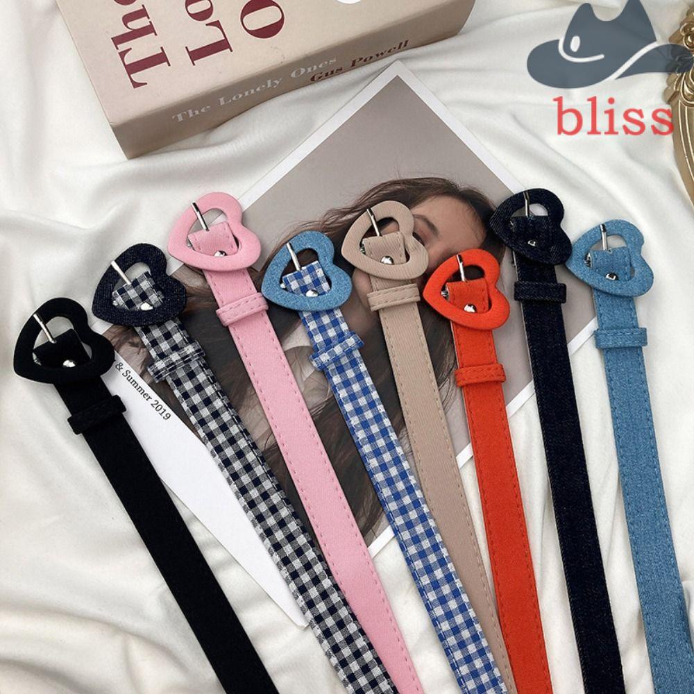 Thắt Lưng Mỏng Họa Tiết Caro Đơn Giản Độc Đáo Thời Trang Cho Nữ