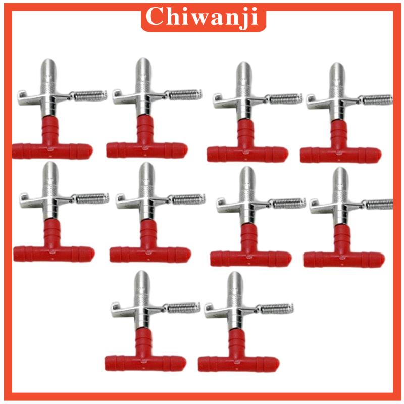 [Chiwanji] Set 10 Dụng Cụ Cho Máy Cho Thức Ăn Tự Động Rodent Guinea