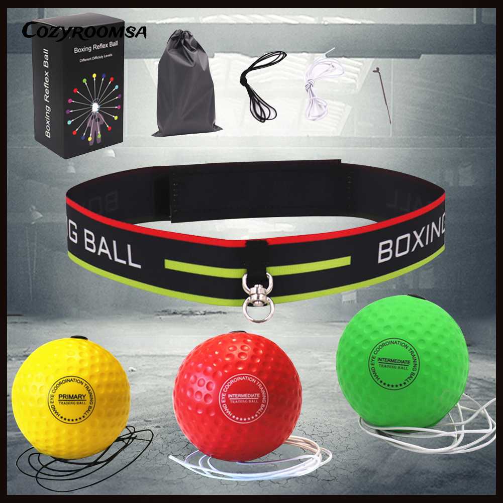 Bóng Tập Phản Xạ Boxing Cho Người Lớn Và Trẻ Em