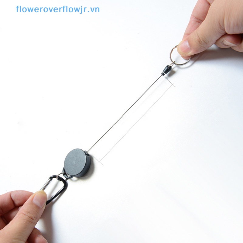 Dây Móc Chìa Khóa Bằng Thép Co Giãn Có Thể Thu Gọn FJR 2023