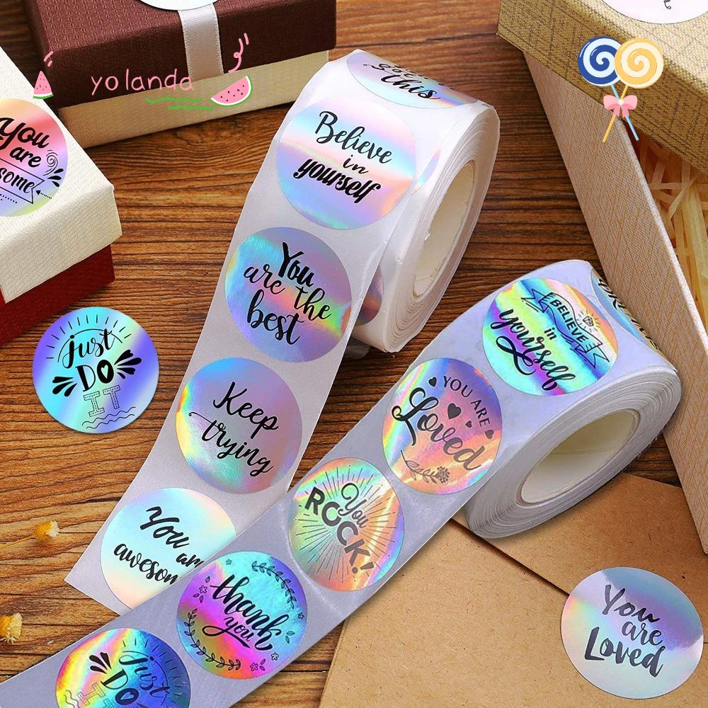 Bộ 600 Miếng Dán Hình Cầu Vồng Dùng Trang Trí Điện Thoại