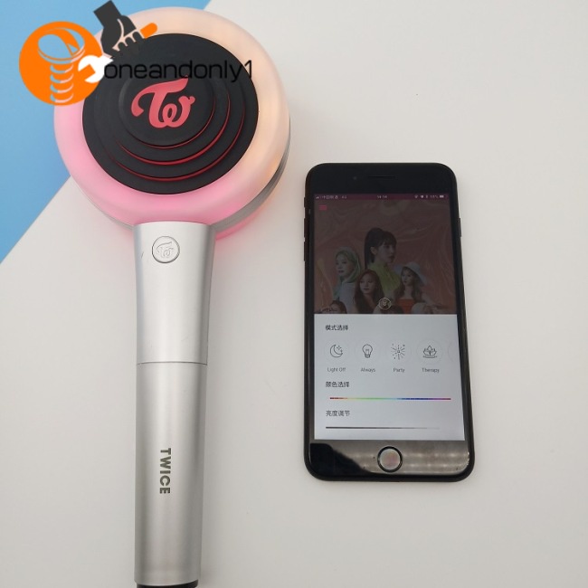 Thanh Đèn Hai Đầu Kết Nối Bluetooth Hình Kẹo Mút Cho Album Ảnh