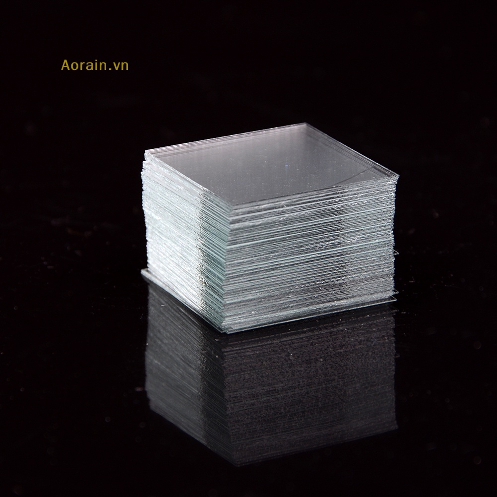 Set 100 Tấm Kính Hiển Vi 18x18mm Chuyên Dụng Chất Lượng Cao