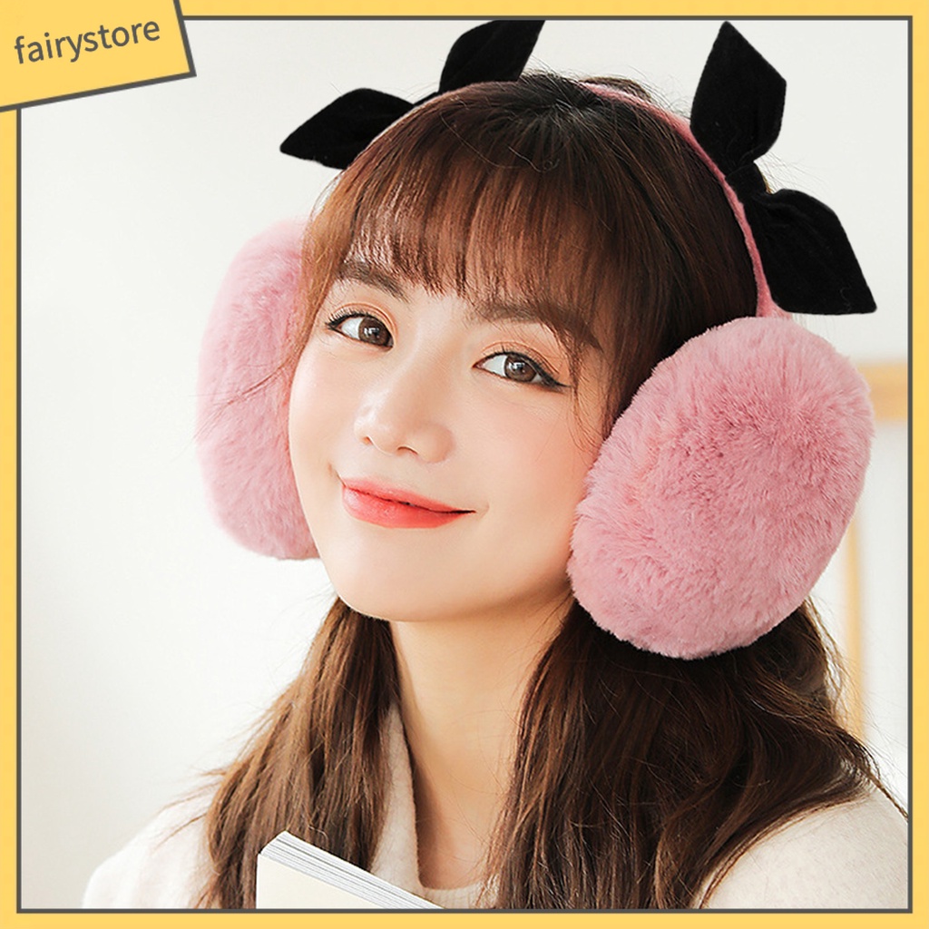 Bông Chụp Tai Giữ Ấm Dày Dặn Chống Gió Thời Trang Thu Đông