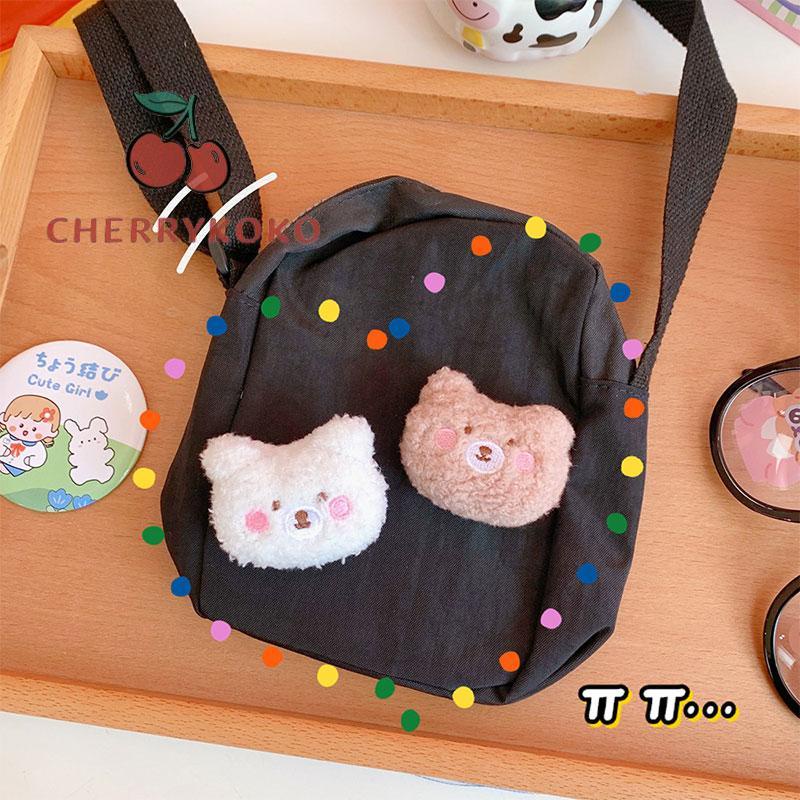 🍒🍒CHERRYKOKO Ghim Cài Áo Hình Gấu Bông Dễ Thương