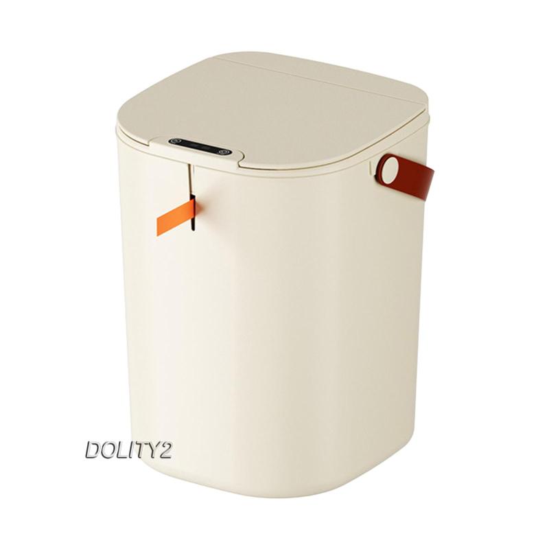 [Dolity2] Thùng Rác Cảm Ứng Thông Minh 20L Không Cần Chạm Có Nắp Cho Nhà Bếp