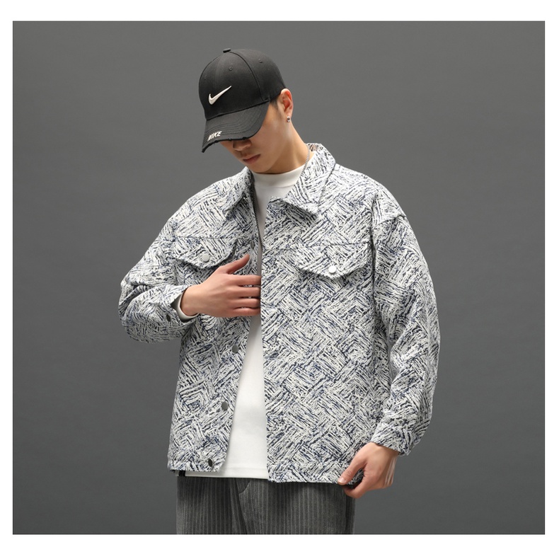 Áo Khoác Denim Dáng Rộng Phong Cách Thời Trang Xuân Thu 2023