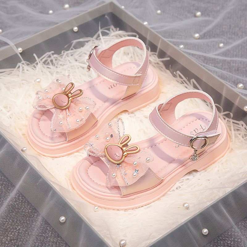 Giày Sandal Công Chúa Mùa Hè 2023 Phong Cách Mới Cho Bé Gái