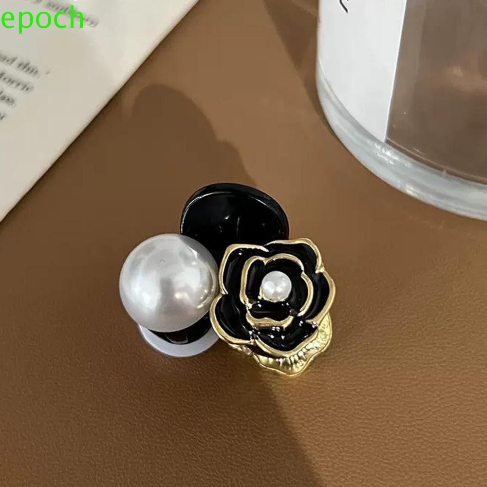 Epoch Kẹp Tóc Mini Hình Cá Mập Đính Hoa Sơn Dầu Y2k Thời Trang Cao Cấp