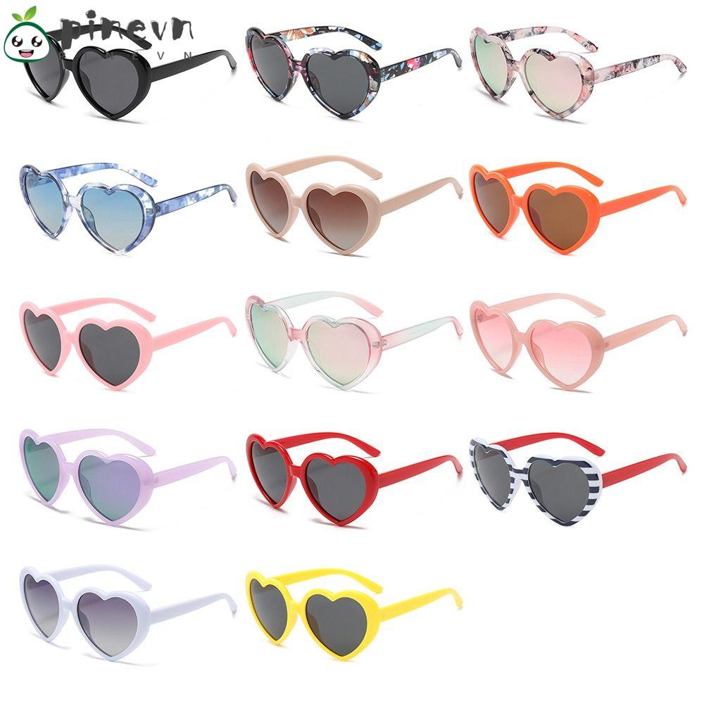 Kính Mát Phân Cực Hình Trái Tim Nhiều Màu Sắc