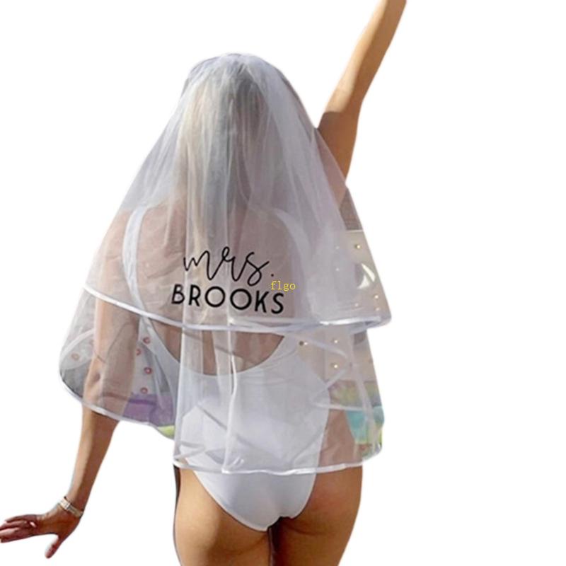 Mạng Che Mặt In Chữ Bride To Be Phong Cách Hàn Quốc Cho Cô Dâu