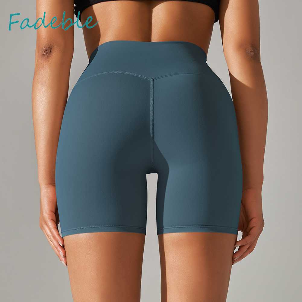 Quần Short Thể Thao Lưng Cao Chất Liệu Co Giãn Thoải Mái