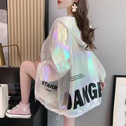 Áo Khoác Cardigan Mỏng Chống Nắng Dáng Rộng Phong Cách Phương Tây Thời Trang Mùa Hè Cho Nữ