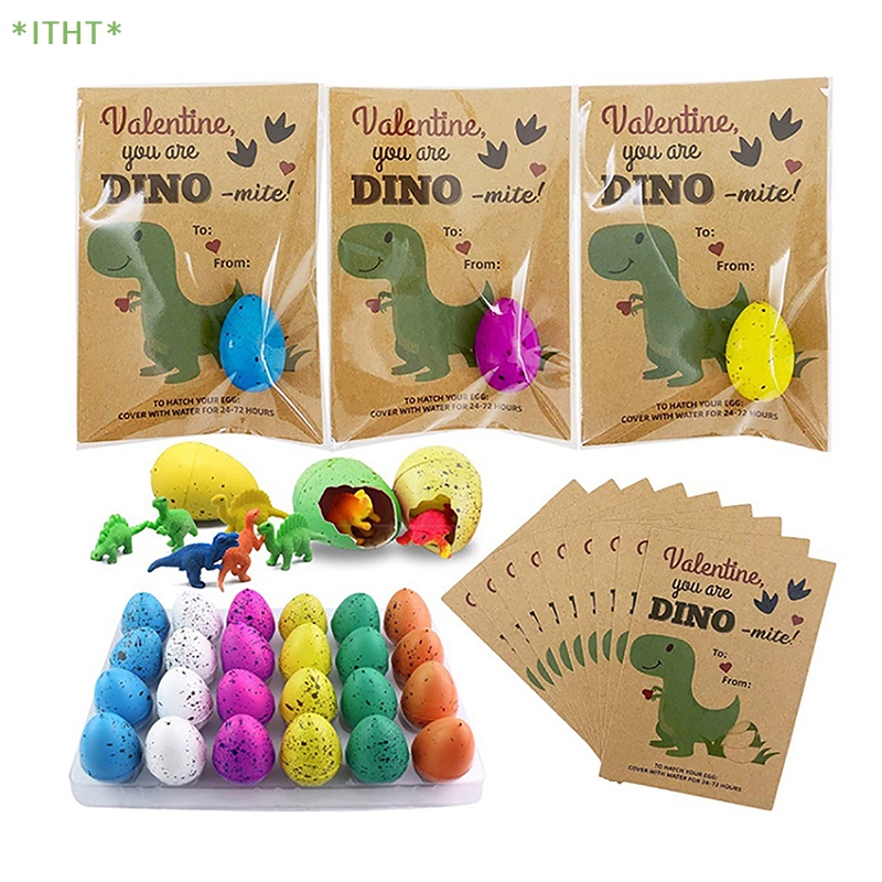 Set 24 Trứng Khủng Long Nở Trong Nước Mới
