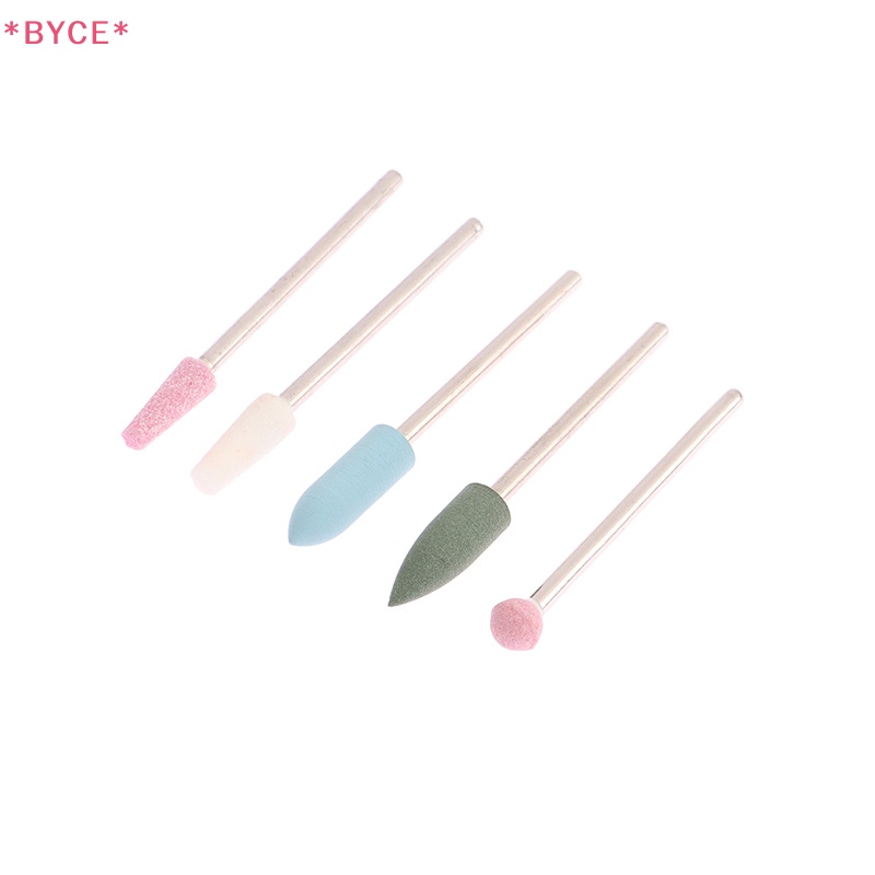 Set 10 Mũi Khoan Móng Tay Bằng Sứ Acrylic Tiện Dụng Mới