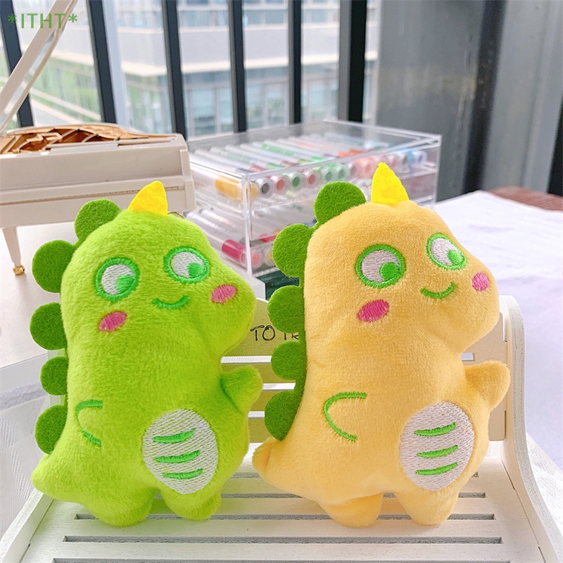 1 Móc Khóa Hình Khủng Long Đang Cười Nhồi Bông Đáng Yêu Mới