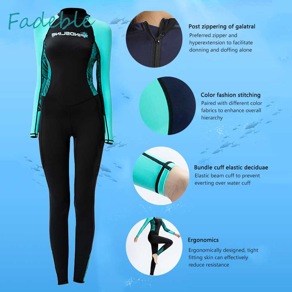 Bộ Đồ Lặn Một Mảnh Toàn Thân Cho Nữ
