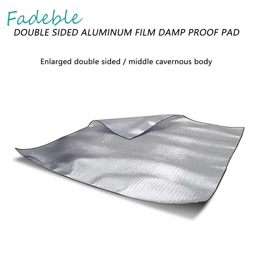 Thảm Cắm Trại Bằng Lá Nhôm Có Thể Gấp Gọn Tiện Dụng