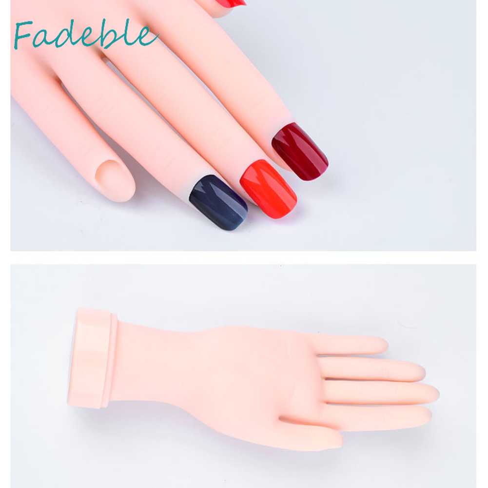 1 Mô Hình Bàn Tay Giả Mềm Tập Luyện Có Khớp Cử Động Cho Người Mới Bắt Đầu