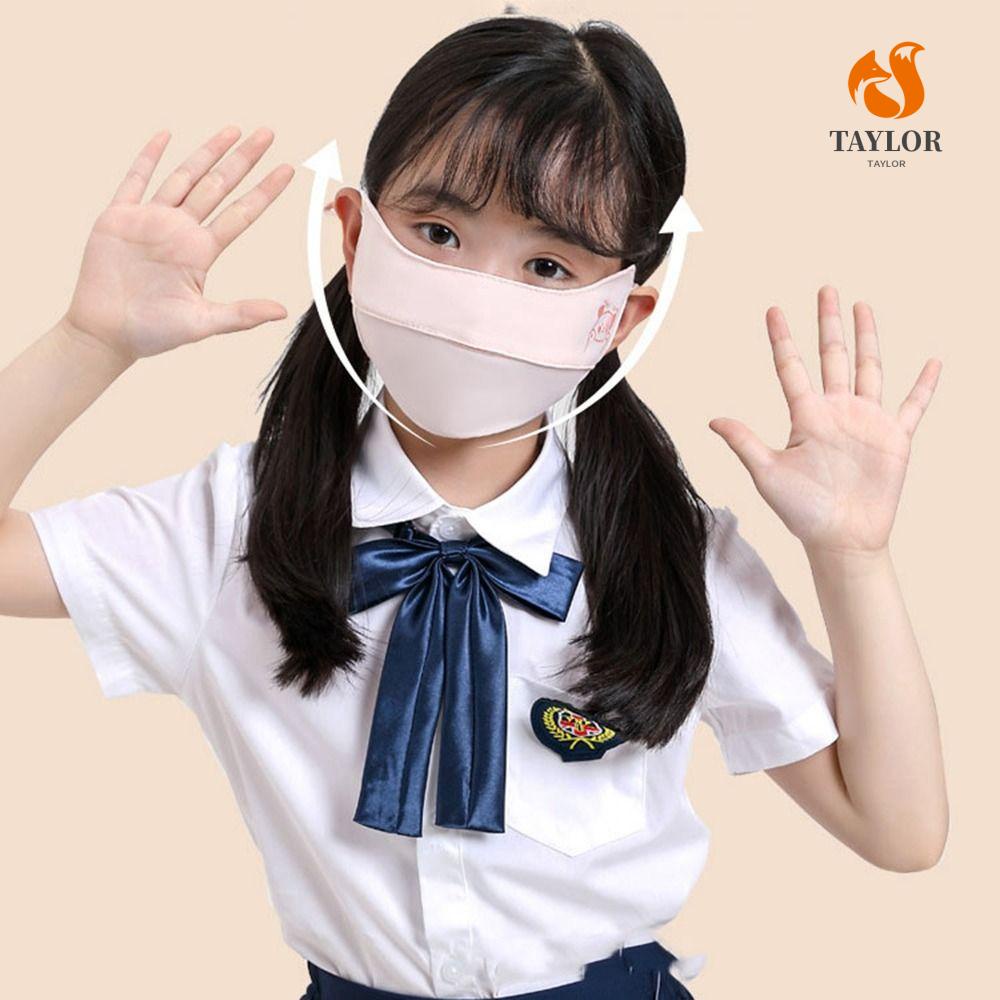 Khẩu Trang Chống Tia UV Thoáng Khí Họa Tiết Hoạt Hình Xinh Xắn Cho Bé Tiểu Học TAYLOR1
