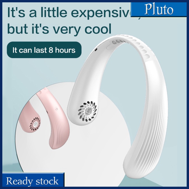 Mới Quạt Đeo Cổ Không Cánh T36 3 Tốc Độ Tùy Chỉnh Kèm Sạc Usb Tiện Dụng Mang Theo Du Lịch / Dã Ngoại