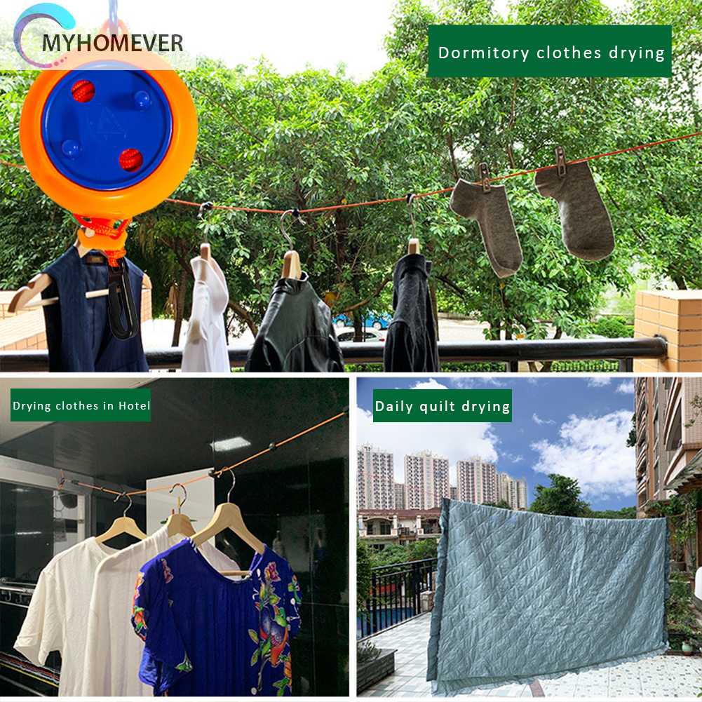 Dây Phơi Đồ Có Thể Thu Gọn Tiện Lợi