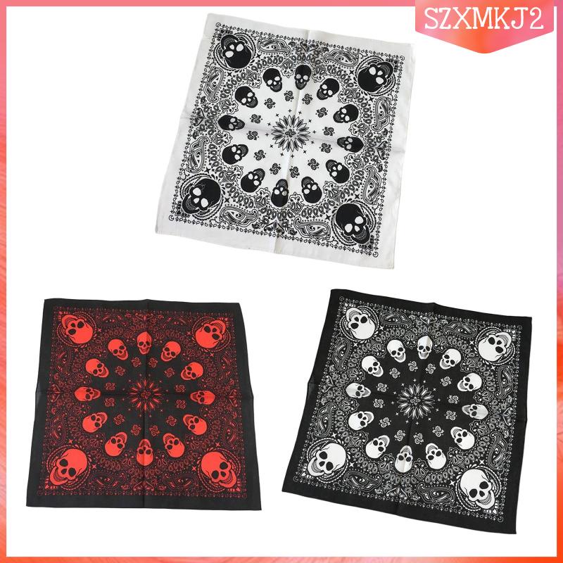 Khăn Choàng Cổ / Băng Đô Bandana Hình Đầu Lâu szxmkj2 Thời Trang Dành Cho Nam Và Nữ