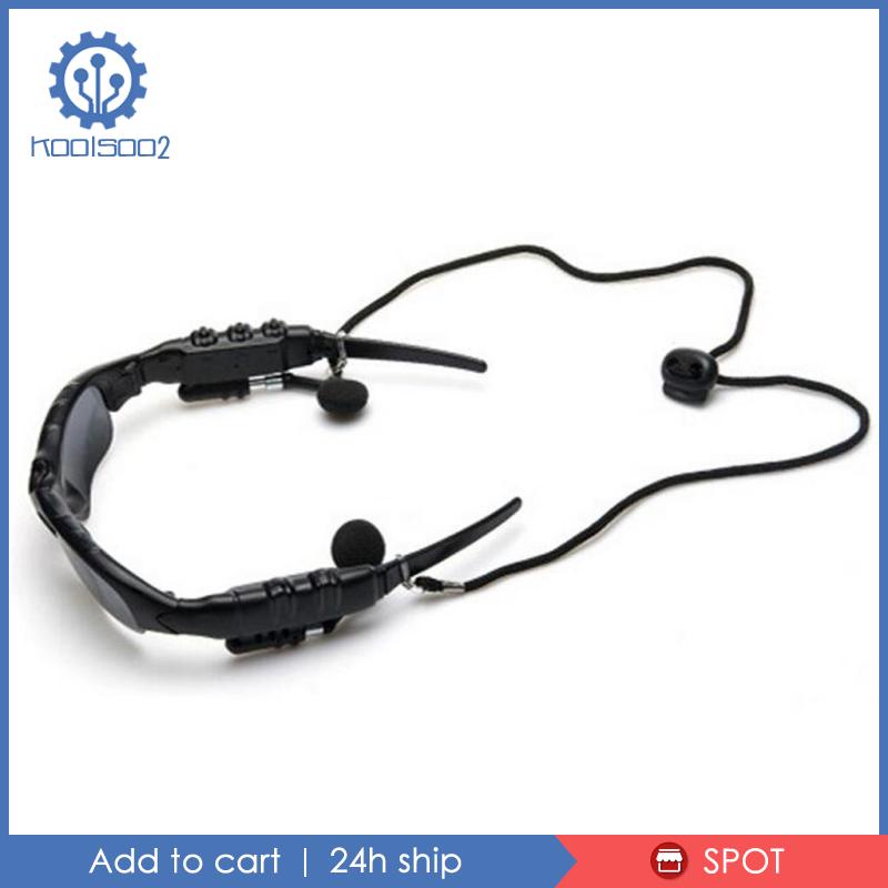 Kính Mát Koolsoo2 Kết Nối Bluetooth Không Dây Kèm Mic Dùng Khi Lái Xe