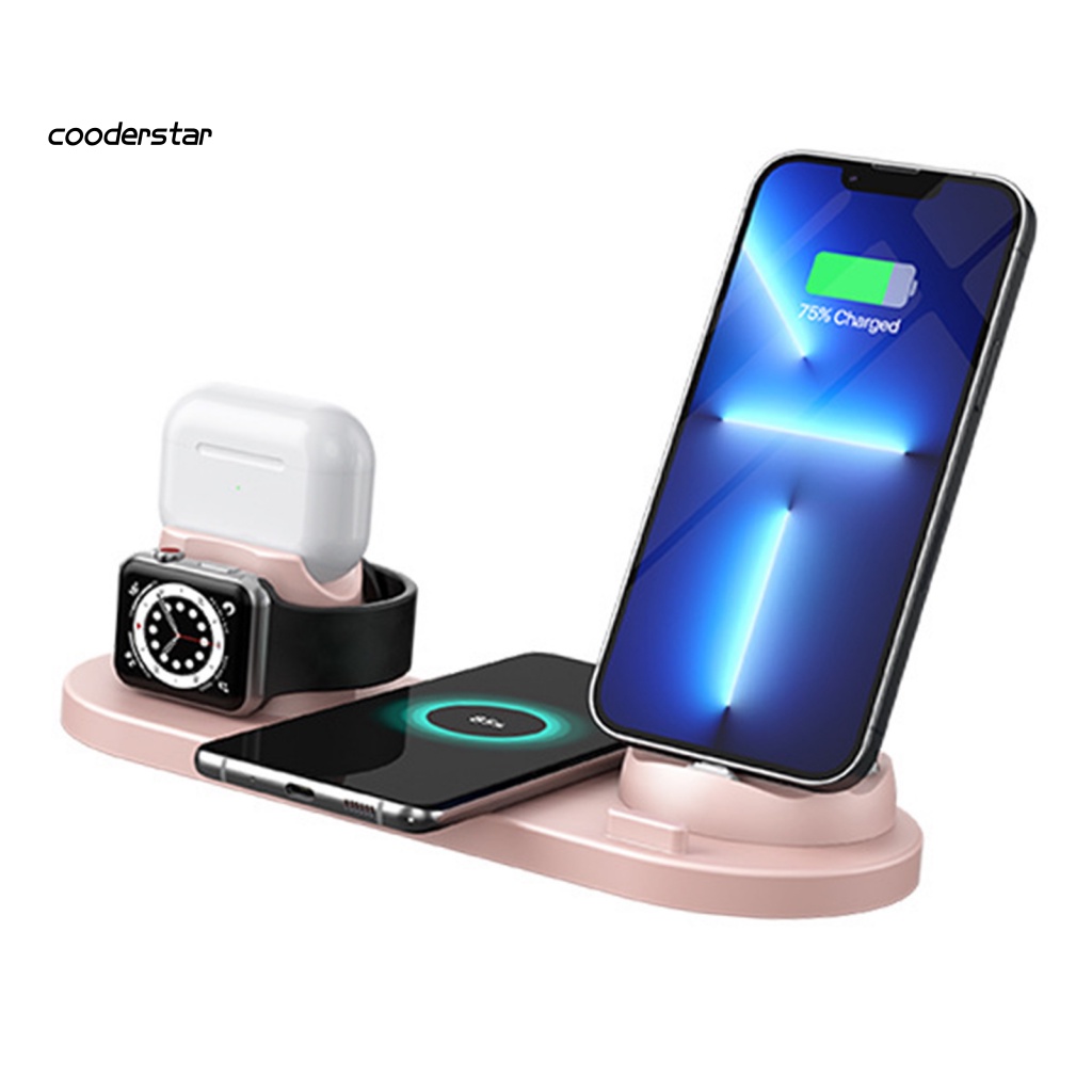 Đế Sạc Điện Thoại Không Dây 8Pin / Micro / Type-C DC5V-1A Đa Năng Tiện Dụng Giá Đỡ