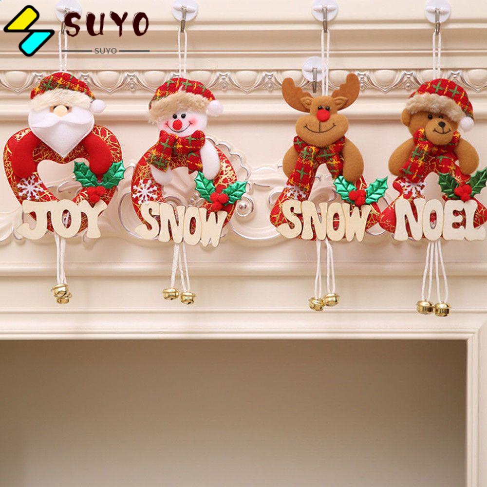 Suyo Mặt Dây Chuyền Nhỏ Hình Người Tuyết Tuần Lộc Giáng Sinh Bán Chạy