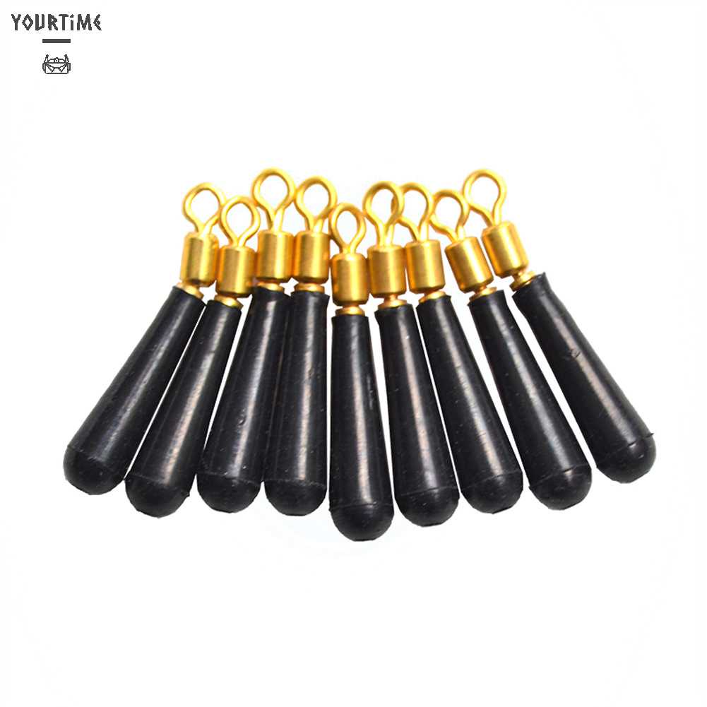 Phao Câu Cá Đầu Đồng Cao Su Xoay Được Tiện Dụng