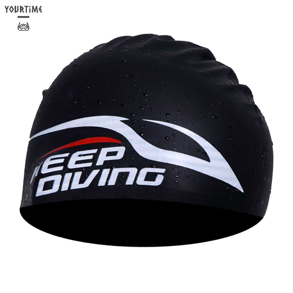 Mũ Bơi Silicone Chống Thấm Nước Cho Nam Và Nữ