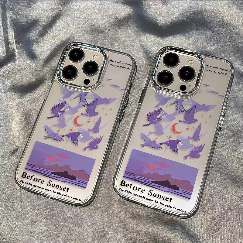 ✅Ốp Điện Thoại Mềm Chống Sốc Hình Chim Bồ Câu Cho Iphone 814pro plus 12 11 / 13 max7ins Z2ST