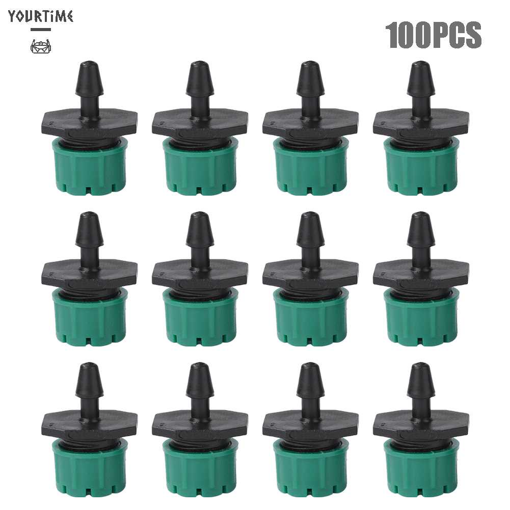 100 Đầu Phun Nước Nhỏ Giọt Có Thể Điều Chỉnh