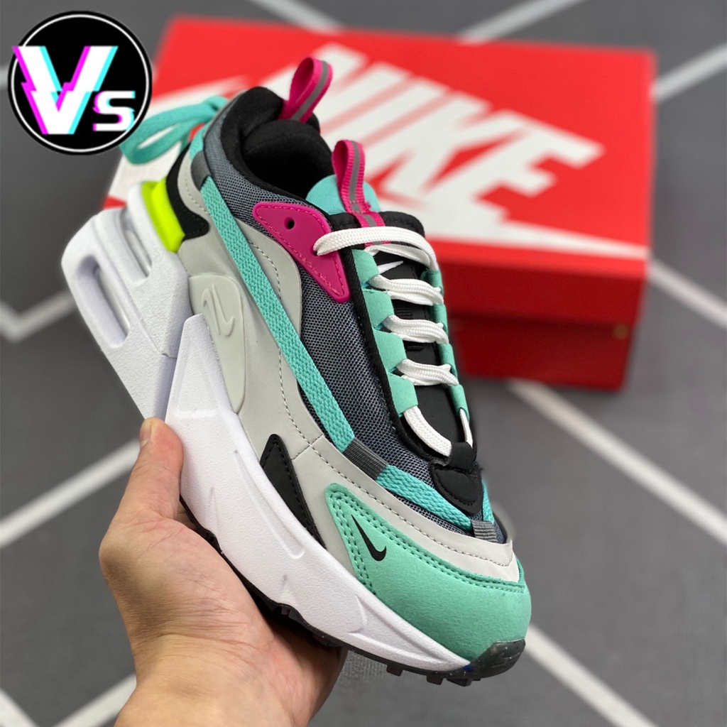 Ready stock nk air max furyosa women's low-top air cushion cushion cushion giày chạy bộ thể thao thời trang ngoài trời tăng giày thường