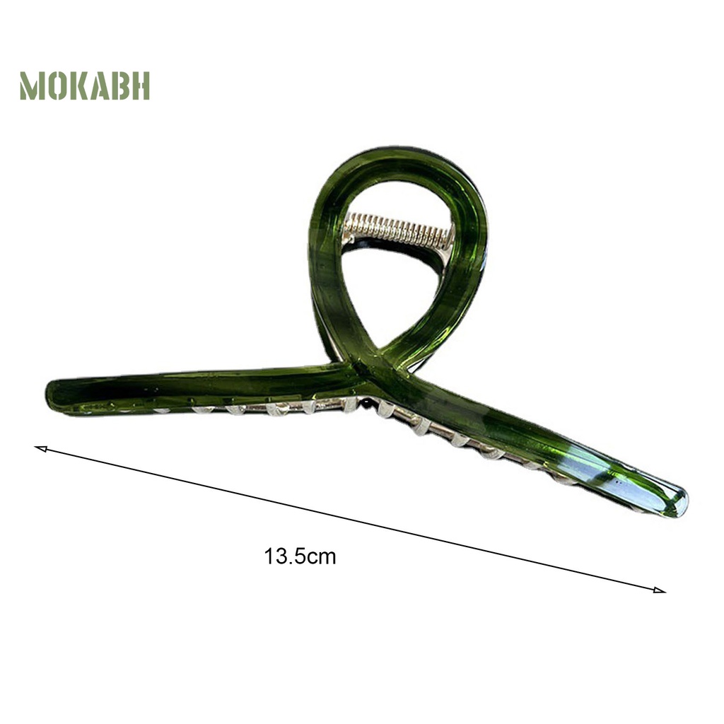 Kẹp Tóc Hình Răng Chéo Phong Cách Vintage Đơn Giản