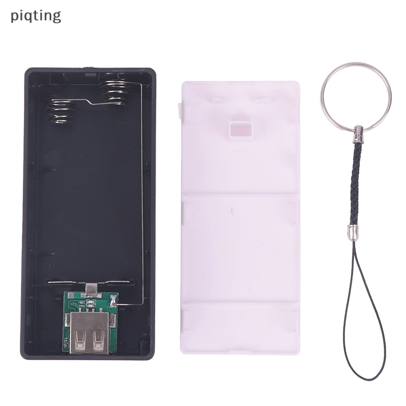 1 Hộp Đựng Linh Kiện Điện Tử 2 Ngăn 18650 DIY Bằng ABS