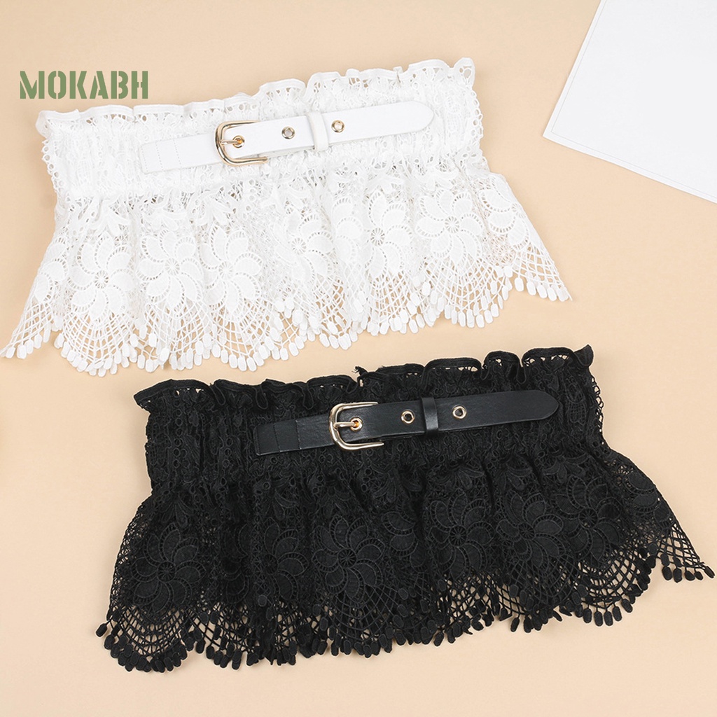 [Mok Abh] Thắt Lưng Thắt Nơ Co Giãn Màu Trơn Trang Trí Đám Cưới Dành Cho Nữ